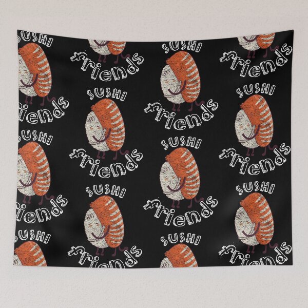 Item preview, happy sushi friends designed and sold by pirminio.