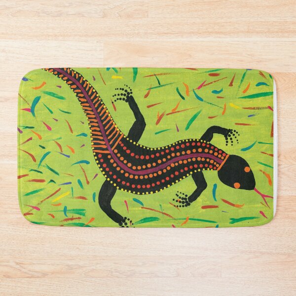 Item preview, Goanna In The Grass designed and sold by MickAndoDesigns.