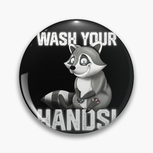 Item preview, Wash Your Hands Flu Cold Virus Influenza Fox Gift designed and sold by Deluxe2007.