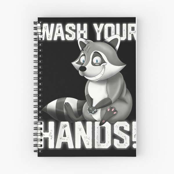 Item preview, Wash Your Hands Flu Cold Virus Influenza Fox Gift designed and sold by Deluxe2007.