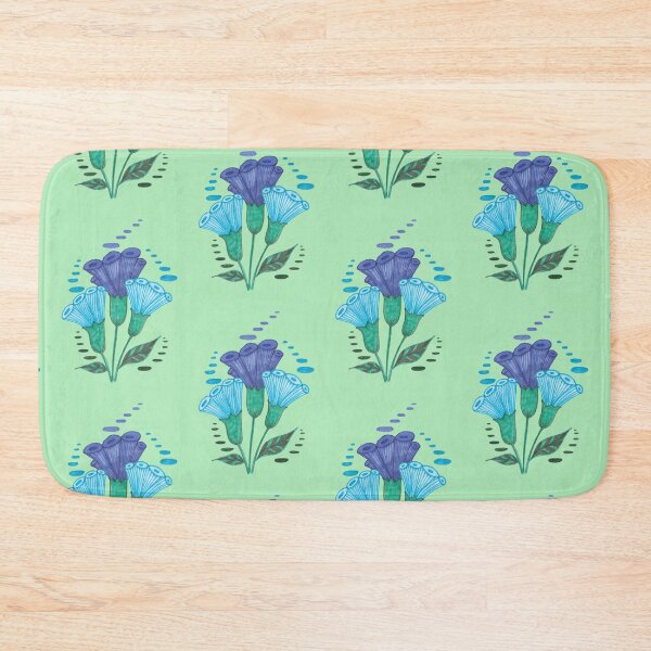 Item preview, Bouquet of Bellflowers Floral Print designed and sold by ckylin.