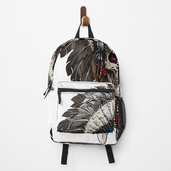 Item preview, Indian Warrior Skull designed and sold by JTS STORE.