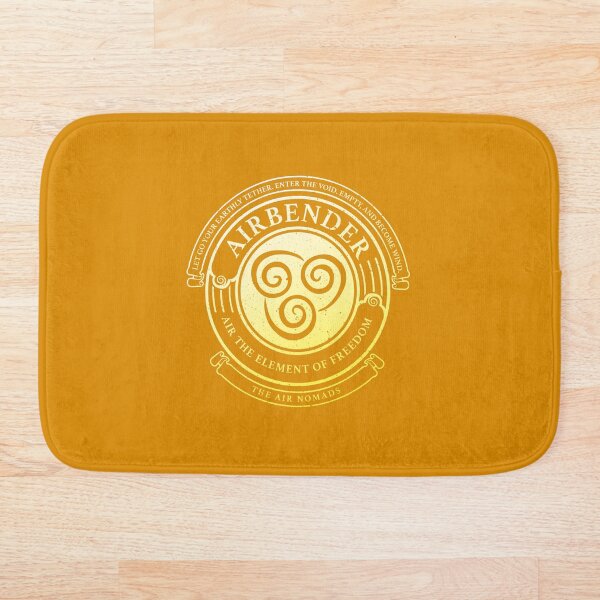 ATLA Airbender Symbol: Avatar-Inspired Design Bath Mat