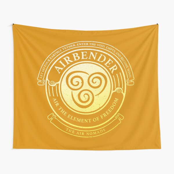 ATLA Airbender Symbol: Avatar-Inspired Design Tapestry