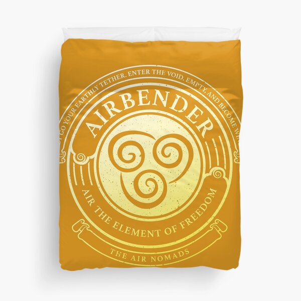 ATLA Airbender Symbol: Avatar-Inspired Design Duvet Cover