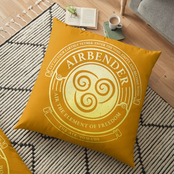 ATLA Airbender Symbol: Avatar-Inspired Design Floor Pillow