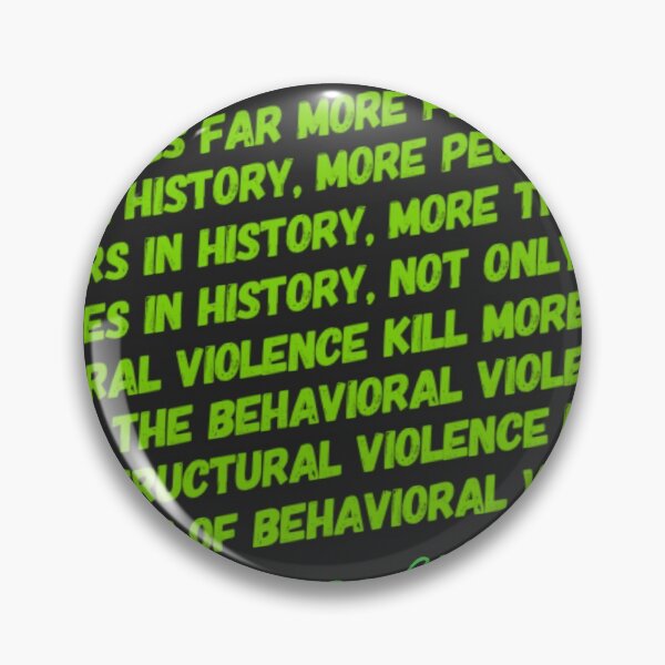 Item preview, Poverty is Structural Violence designed and sold by Rabbitt77.