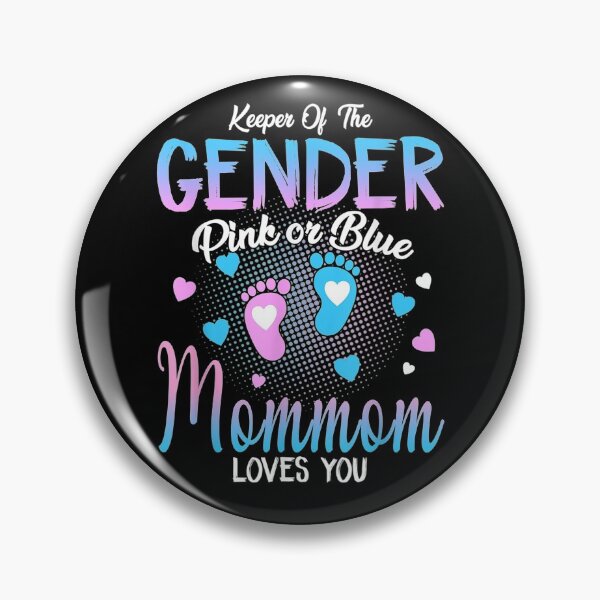 Item preview, Keeper Of The Gender Pink Or Blue Mommom Loves You designed and sold by BestDesign77.
