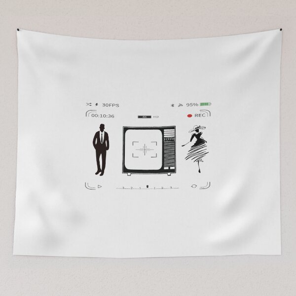 Item preview, Person, woman, man, camera, tv Imbecile designed and sold by diab diab.
