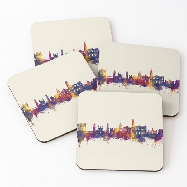 Item preview, Málaga Spain Skyline designed and sold by ArtPrints.