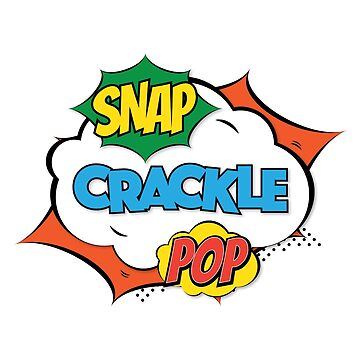 Snap Crackle & Pop Duvet Cover for Sale by friggsakes
