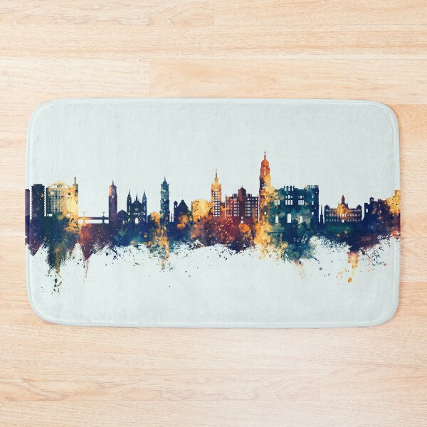 Artikelvorschau, Skyline von Málaga, Spanien entworfen und verkauft von ArtPrints.