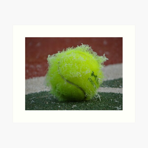 Item preview, Frost-covered tennis ball designed and sold by Nick Dale Photography.