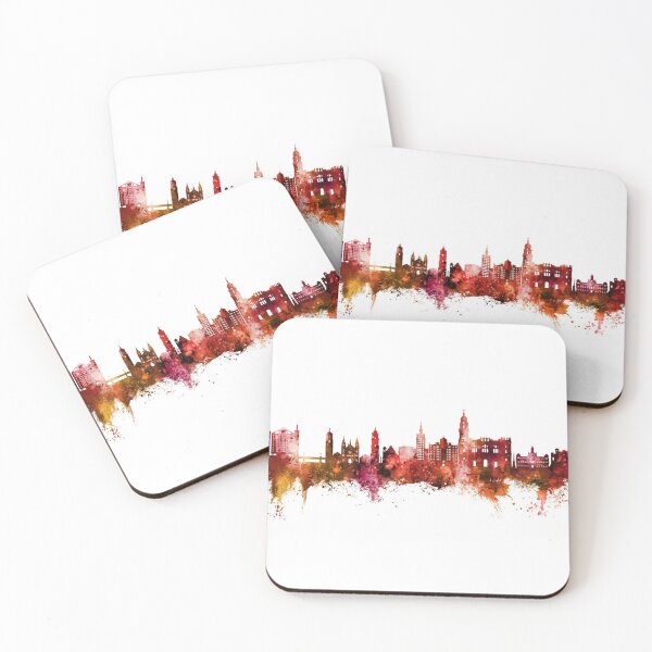 Item preview, Málaga Spain Skyline designed and sold by ArtPrints.