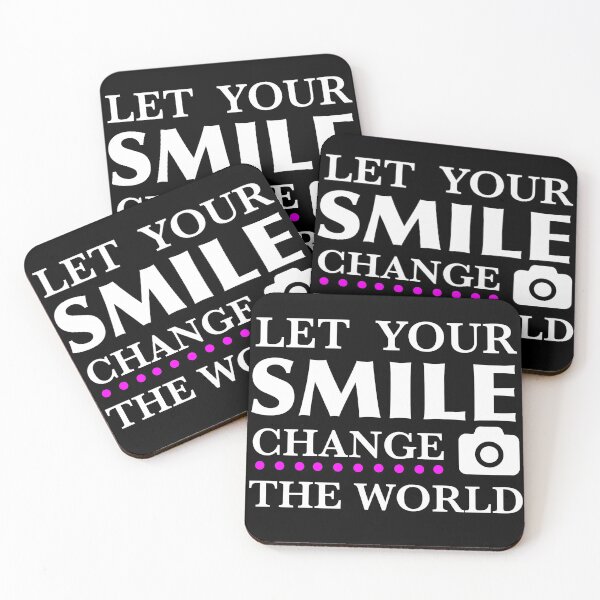 Item preview, let your smile change the world designed and sold by AndrewPlus.