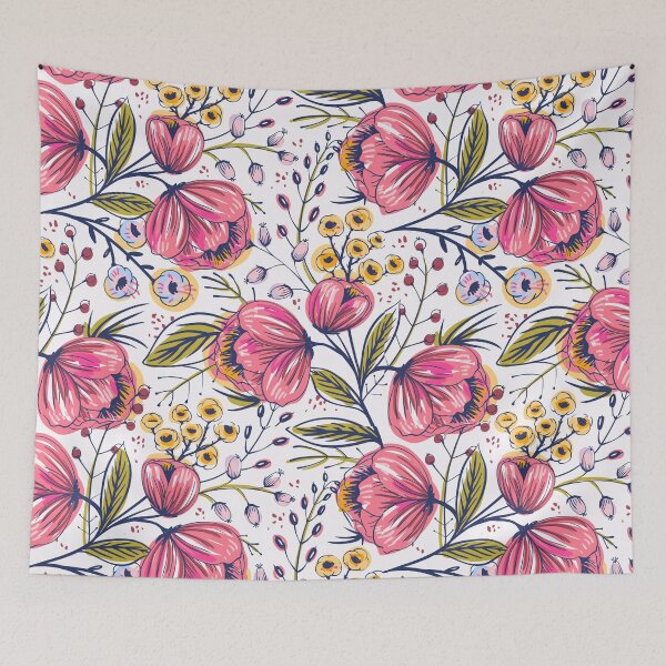 Item preview, Peony, Peonies, Floral pattern stickers, Floral stickers set, Floral pattern mask, Floral pattern t-shirts designed and sold by quixoticmonkey.