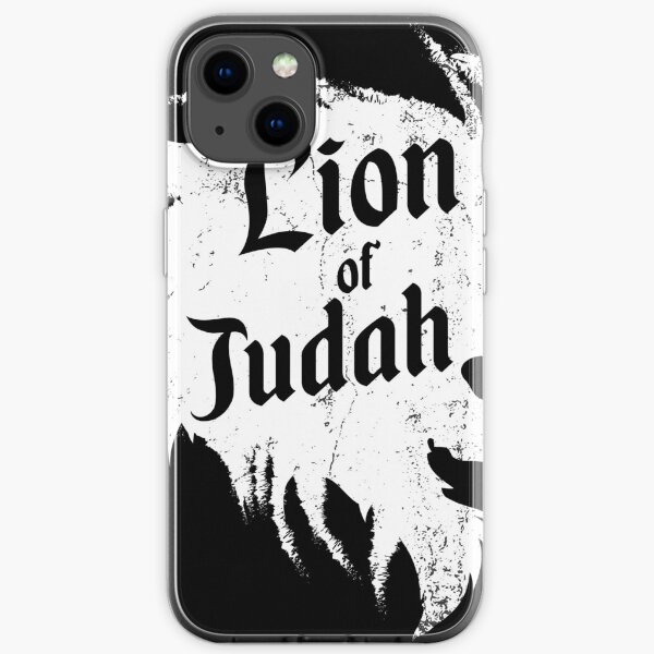 Lion of Judah design, Hebrew Israelite design graphic iPhone Soft Case