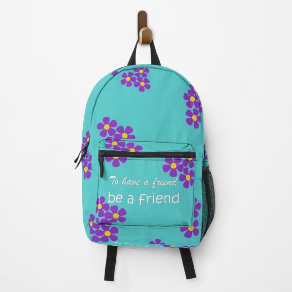 Item preview, Friendship Quote - To Have a Friend, Be a Friend - Aqua  designed and sold by Karen McFarland.