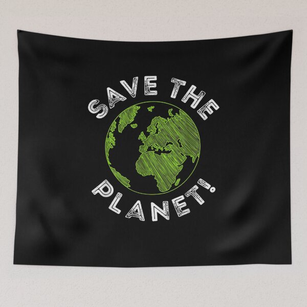 Item preview, Global Warming Climate Crisis Protest Save The Planet designed and sold by BestDesign77.