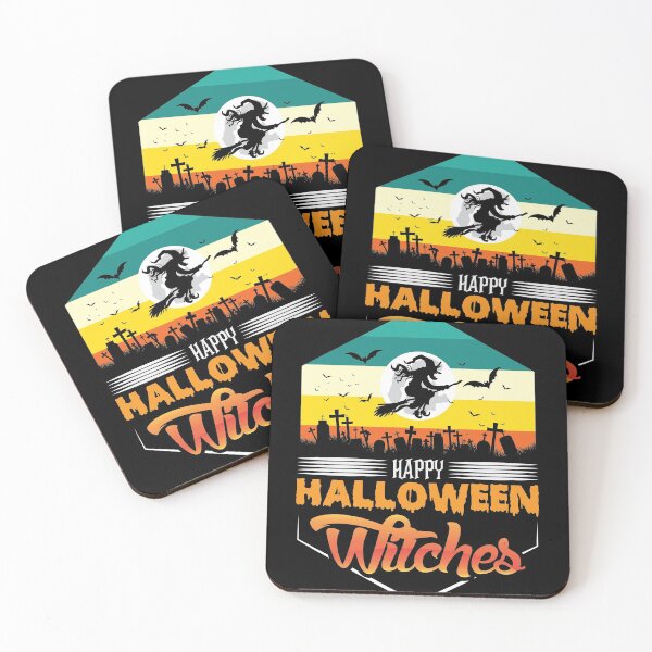 Item preview, Happy Halloween Witches Horror Motif designed and sold by Grinover.