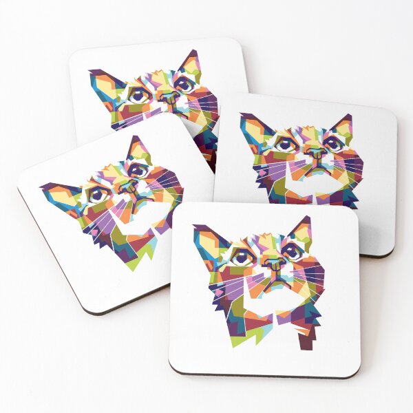 Item preview, Colorful Cat designed and sold by AttireCafe.