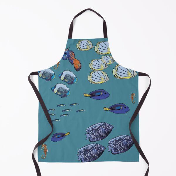 Item preview, Copy of Tropical Fish Design on blue by Chrissy Wild designed and sold by ChrissyWild.