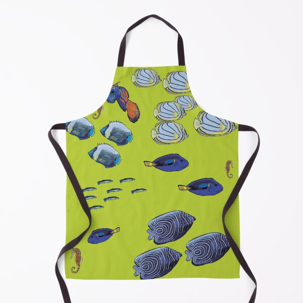 Item preview, Tropical Fish Design on green by Chrissy Wild designed and sold by ChrissyWild.