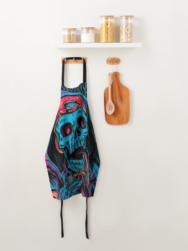 Alternate view of Skull Apron
