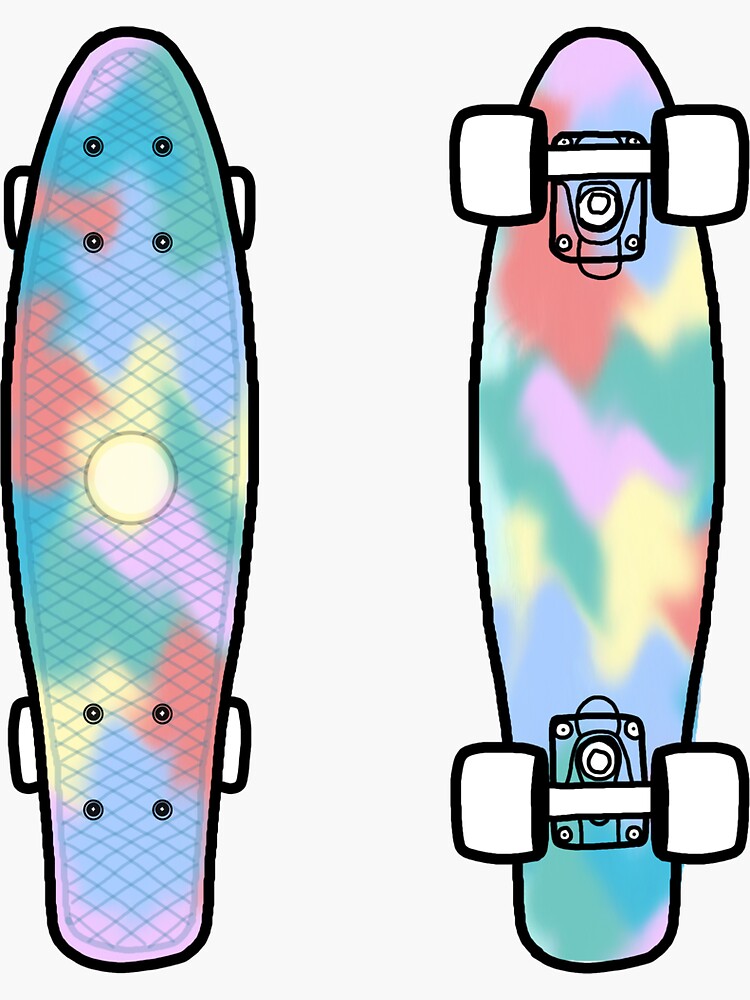 "Penny Board" Sticker by samanthafuchss Redbubble