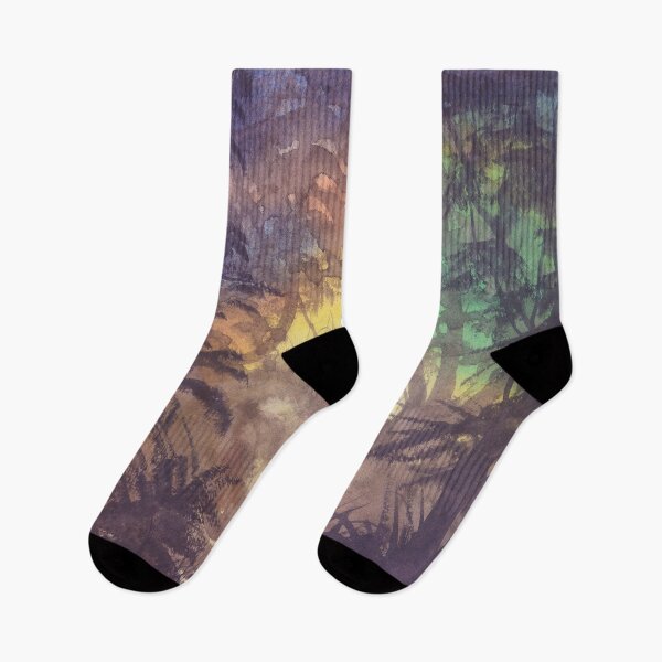 Item preview, Forest morning - dawn is rising in the woods and brightening the world with its light designed and sold by SusanAlisonArt.