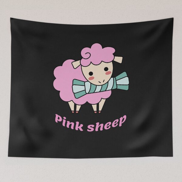 Item preview, Pink sheep, very cute designed and sold by ussamal3.