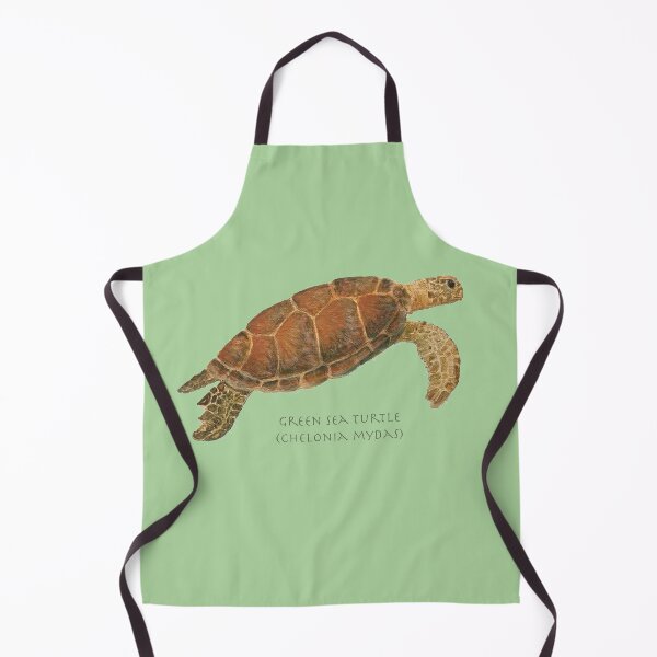 Item preview, Green Sea Turtle (Chelonia mydas)  by Chrissy Wild designed and sold by ChrissyWild.