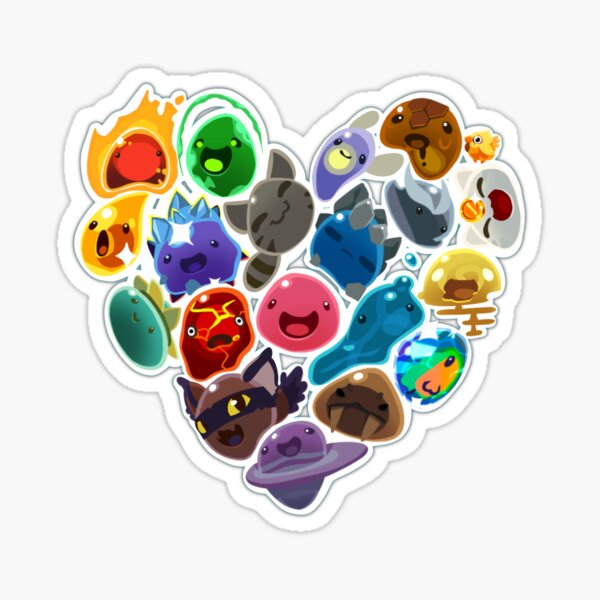 Slime heart  Sticker