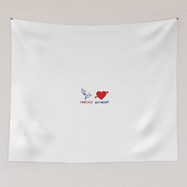 Aperçu de l'œuvre Déverrouillez le logo de mon cœur pour les amoureux créée et vendue par Saroj Nepal.