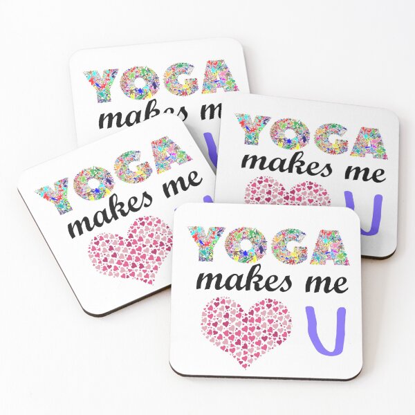 Item preview, Yoga makes me love you designed and sold by Oopsie-Daisy.