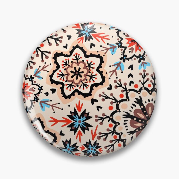 Item preview, Geometric design, Floral pattern stickers, Floral stickers set, Floral pattern mask, Floral pattern t-shirts designed and sold by quixoticmonkey.