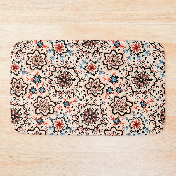 Item preview, Geometric design, Floral pattern stickers, Floral stickers set, Floral pattern mask, Floral pattern t-shirts designed and sold by quixoticmonkey.