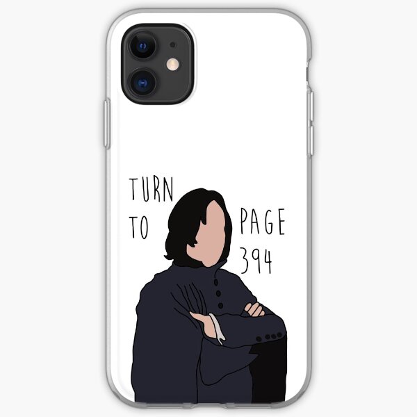 Turn to Page 394 iPhone Soft Case