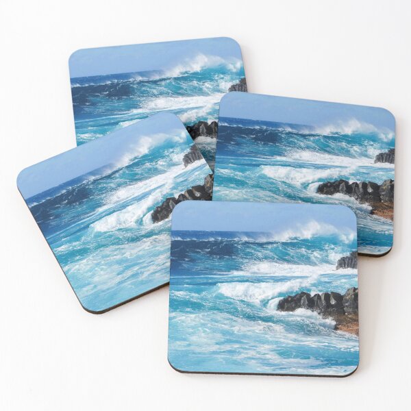 Item preview, Beautiful Waves of Blue Ocean And The Giant Rocks designed and sold by daybreakagain.