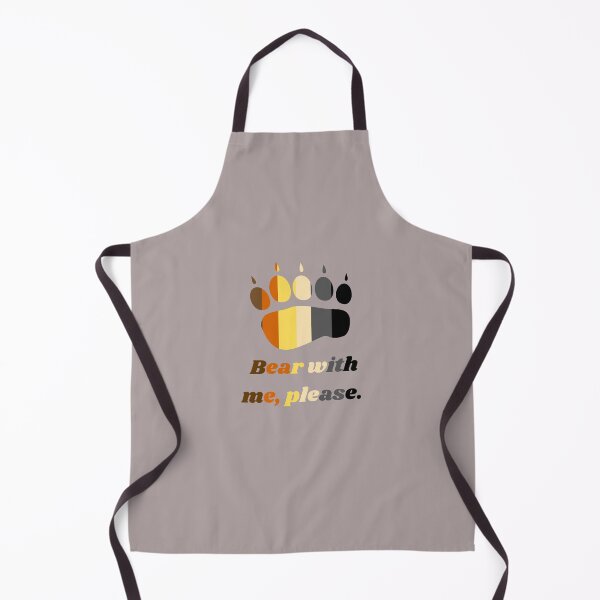 Item preview, Fun Bear Pride LGBT with Bear Flag Colors - word designed and sold by Beyond Words.