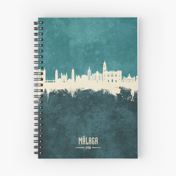 Item preview, Málaga Spain Skyline designed and sold by ArtPrints.