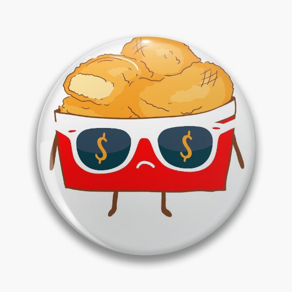Item preview, Funny Nugget, Nug Life, Chicken Nugget print designed and sold by Lisbob.