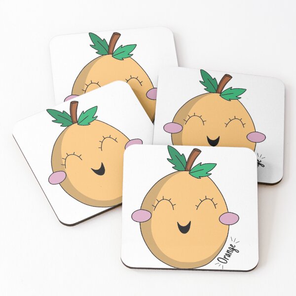 Item preview, Cute Kawaii Orange designed and sold by MammaPanda.