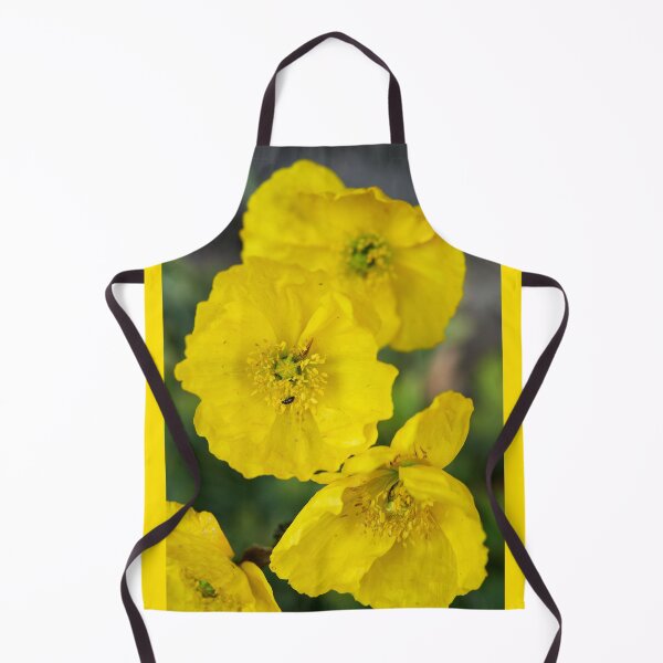 Item preview, Yellow Poppies with a visitor designed and sold by Jouko Lehto Photography.