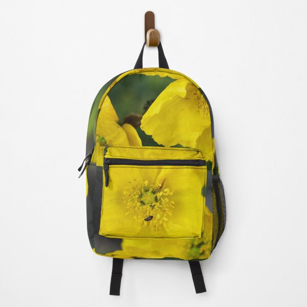 Item preview, Yellow Poppies with a visitor designed and sold by Jouko Lehto Photography.
