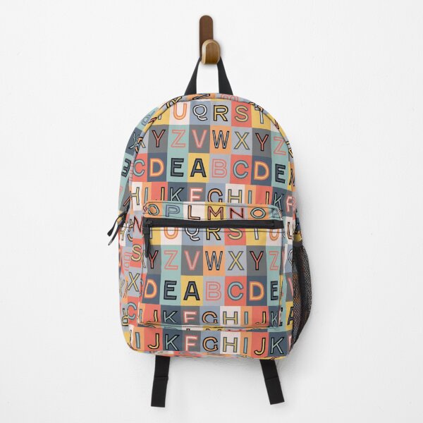 Item preview, Colorful Alphabet Pattern designed and sold by D-Spot Shop.