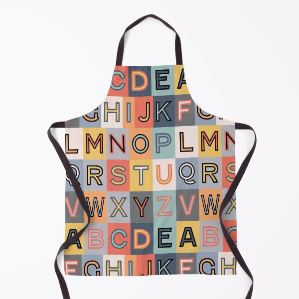 Item preview, Colorful Alphabet Pattern designed and sold by D-Spot Shop.