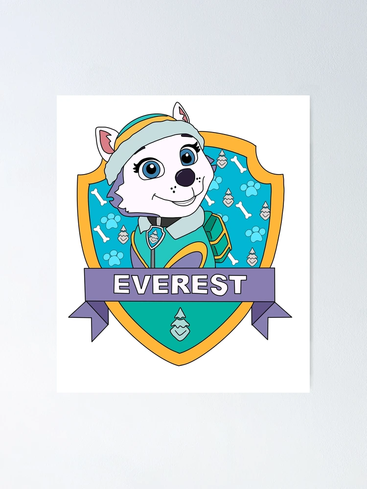 everest-badge  Paw patrol birthday party, Everest paw patrol, Paw