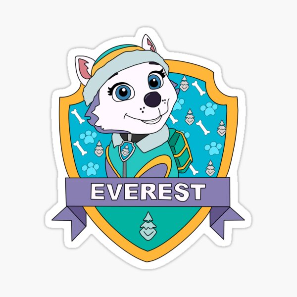 Kids Everest Badge Sticker