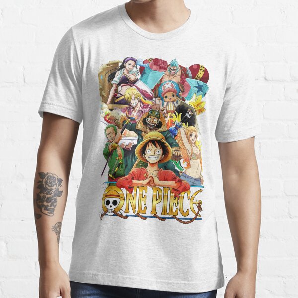 "Straw Hat Crew " Tshirt for Sale by AngelEugene Redbubble luffy zorro sanji ussop robin